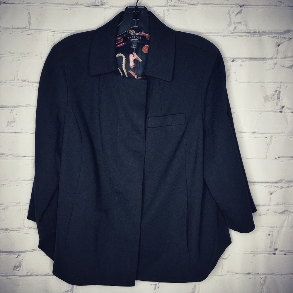 Talbots Classic Black Women's Blazer